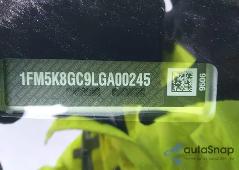 2020 Ford Explorer St z USA, uszkodzony, nr VIN 1FM5K8GC9LGA00245